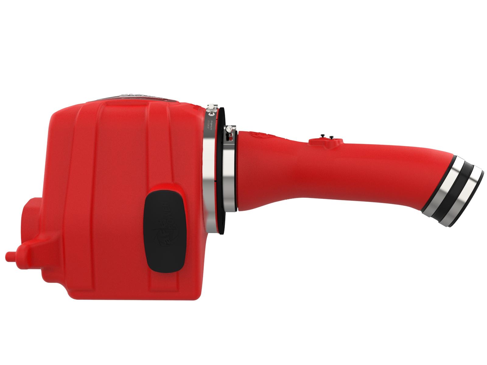AFE Momentum GT Cold Air Intake System Red w/ Pro DRY S Filter (2007-2021 Tundra 5.7) - 51-76003-R