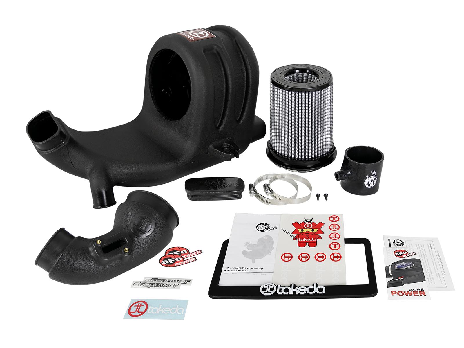 AFE Takeda Momentum Cold Air Intake System w/ Pro DRY S Media (2015-2020 Fit) - 56-70001D