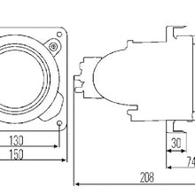 Hella Headlamp DeUs A 1Bl