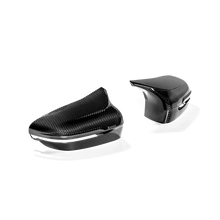 Akrapovic 2018-2020 BMW Carbon Fiber Mirror Cap Set - High Gloss. (2018-2021 M5, M8, M8 Gran Coupe) - WM-BM/CA/3/G