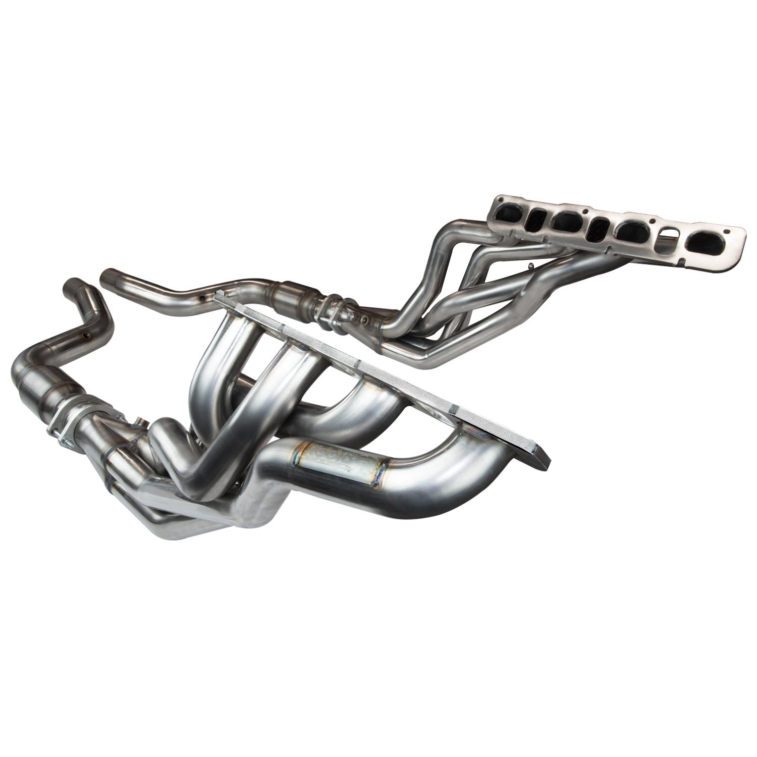 Kooks 2" Header and H.O. Green Connection Kit. 2015+ Dodge Hellcat 6.2L HEMI - 3103H640