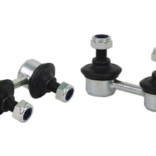 Whiteline Performance Front Sway Bar Link Pair Suits DOHC Models Ball/Ball Style 63mm 89-02 Mitsubishi Whiteline (1989-2011 Galant, Celica, Stealth, 3000GT, Diamante, Camry, SC300, SC400, Corolla, RAV4, Tiburon, Montero, Prius) - W23185
