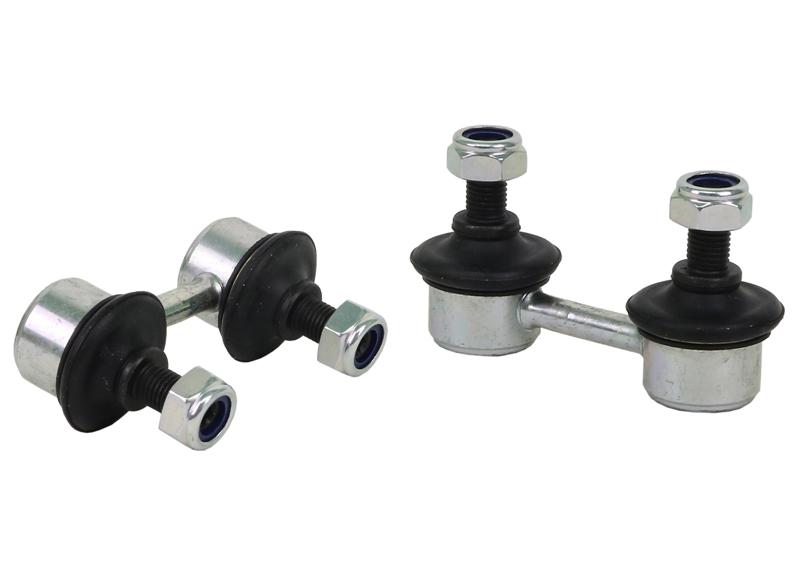 Whiteline Performance Front Sway Bar Link Pair Suits DOHC Models Ball/Ball Style 63mm 89-02 Mitsubishi Whiteline (1989-2011 Galant, Celica, Stealth, 3000GT, Diamante, Camry, SC300, SC400, Corolla, RAV4, Tiburon, Montero, Prius) - W23185