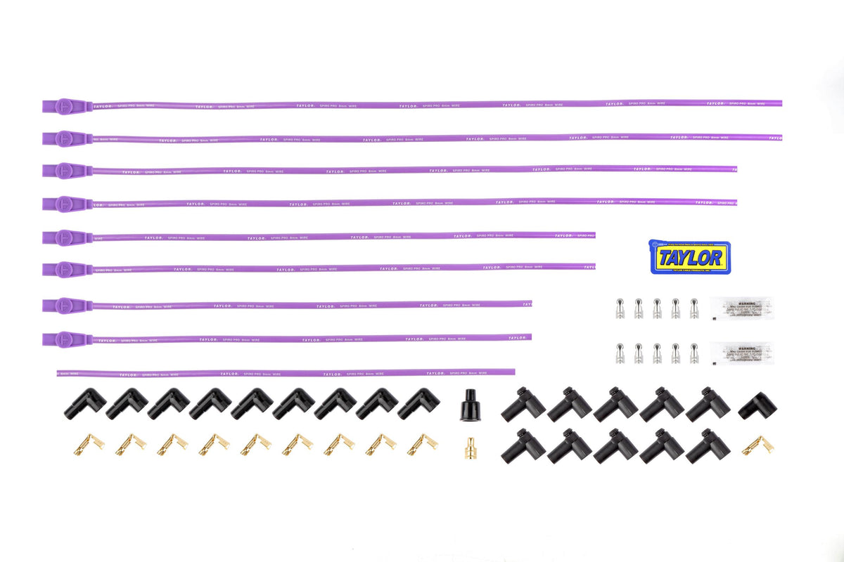 TAYLOR CABLE 8mm Spiro-Pro univ 8 cyl 180 purple - 73155
