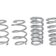 Whiteline Performance Coil Springs Lowered Suits 5.0L Models Excluding Vehicles W/Magneride Damping System Package Front And Rear Performance Coil Spring Kit Lowers Vehicle 35MM Front And 30MM Rear Whiteline - WSK-FRD006