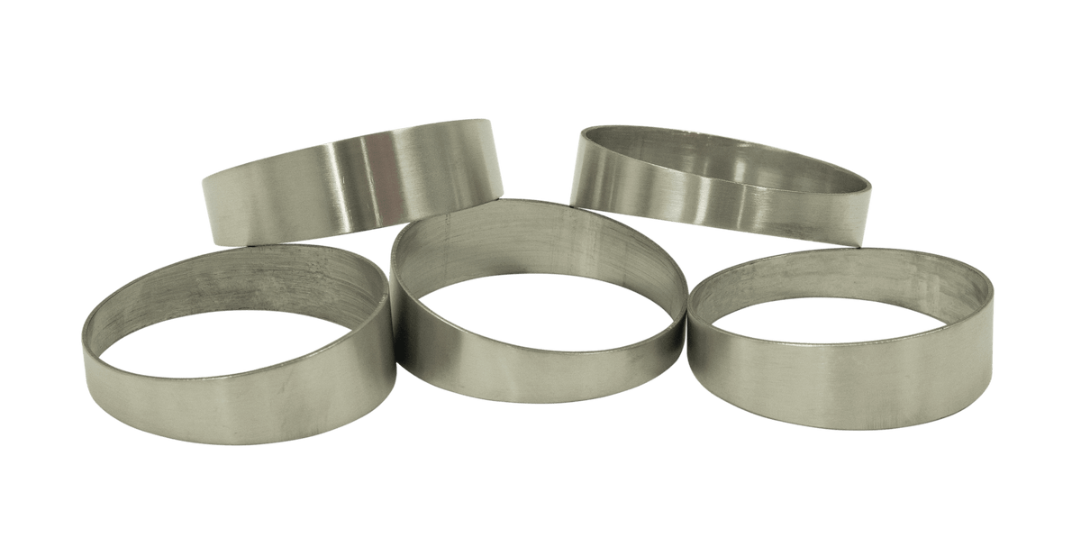 XForce Pie Cut 1D 304SS Brushed 2.5" 9 Degree 1.5D - PSB-25094515
