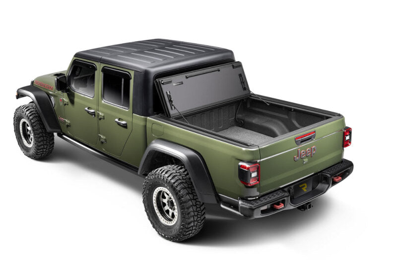 BAK Industries BAKFlip MX4 TS Hard Folding Truck Bed Cover - 2022-2025 Toyota Tundra 6' 7" Bed without Deck Rail System without Trail Special Edition Storage Boxes - 449441TS