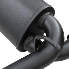 AFE Rebel Series Axle-Back Exhaust System w/ Black Tip (2018-2021 Wrangler, Wrangler, Wrangler, Wrangler) - 49-48067-B
