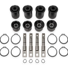 BMR Fabrication Bearing kit, rear upper and lower control arms Black Anodized (2014-2019 C7 Corvette Base) - CBK577