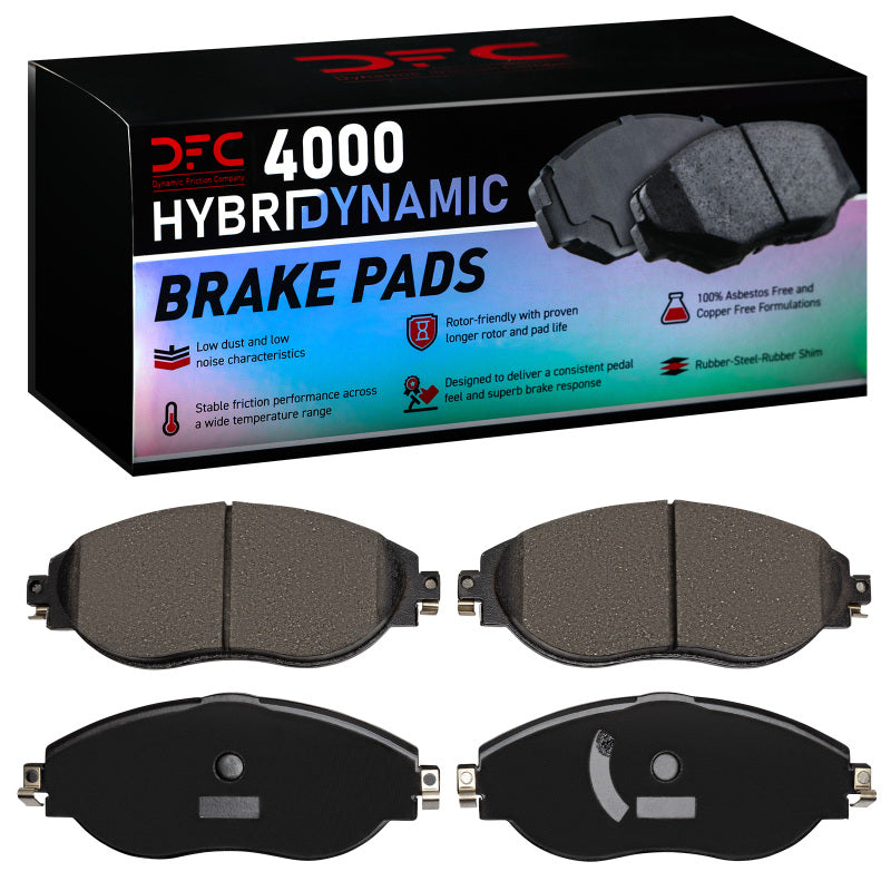 DFC 18-25 Volkswagen Tiguan Front 4000 Hybridynamic Brake Pads