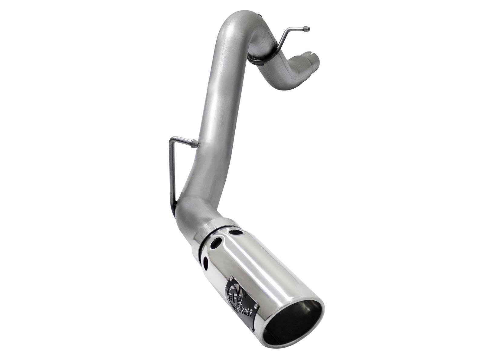 AFE Large Bore-HD DPF-Back Exhaust System w/ Polished Tip (2016-2021 Colorado, Canyon) - 49-44064-P