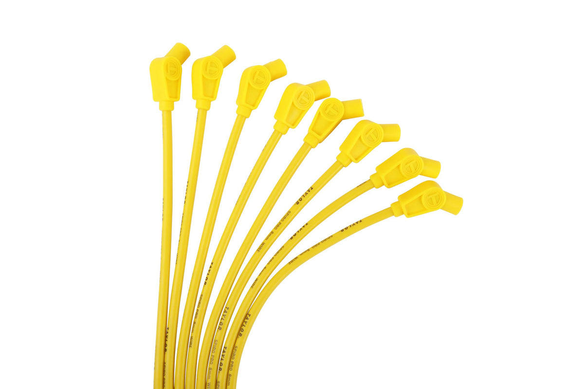 TAYLOR CABLE 8mm Spiro-Pro univ 8 cyl 135 Yellow - 73453