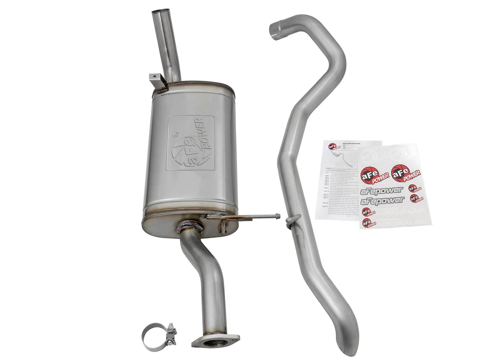 AFE Cat-Back Exhaust System (2001-2019 Nissan Patrol L6-4.8L) - 49-46122