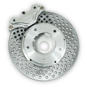 Aerospace Components 1 Piston Spindle Mount Front Drag Race Brake Kit For Lamb Strut - AC-035