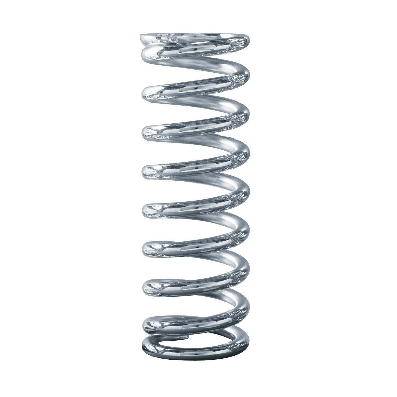 QA1 Spring Chrome Silicon 2-1/2 Id 8-350 Lbs Chrome Plated - 8CS350