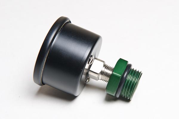 Radium Engineering Fuel Pressure Gauge, 0-100 Psi, With 8An Adapter - 20-0075