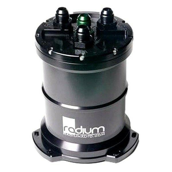 Radium Engineering High Volume Fuel Surge Tank, Single 10An Center Pick-Up, For External Pump - 20-0081