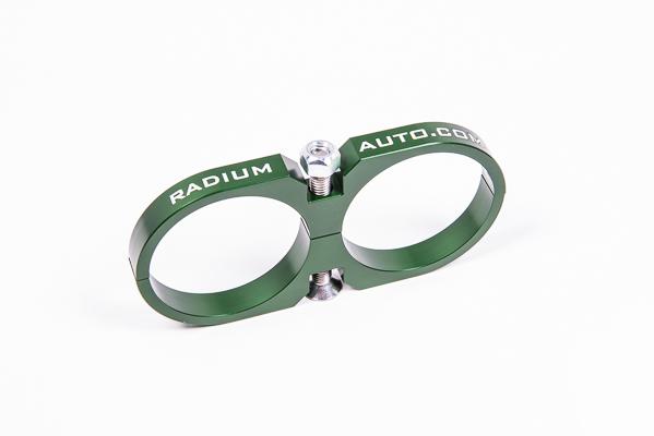 Radium Engineering 2Pc Clamp, 60Mm, Dual - 20-0122