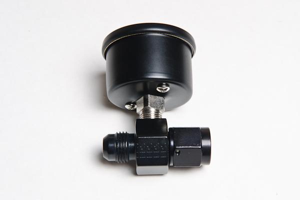 Radium Engineering Fuel Pressure Gauge With 6An Inline Adapter - 20-0152