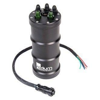 Radium Engineering Fuel Surge Tank, Dual Brushless Ti Automotive E5Lm, Pumps Not Included - 20-0212-00