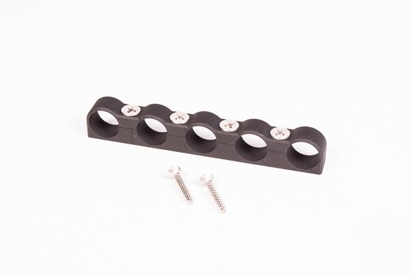 Radium Engineering Hose Separator Clamp, 5 Way - 20-0231