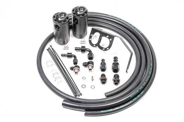 Radium Engineering Dual Catch Can Kit 15-21 Subaru Wrx Fluid Lock - 20-0256-FL
