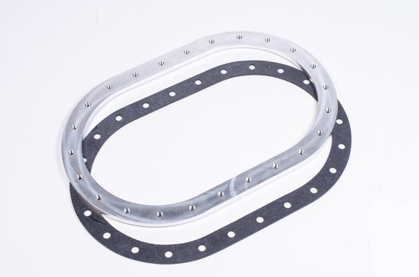 Radium Engineering Fuel Cell Weld Flange, 6X10, 24-Bolt Aluminum - 20-0278