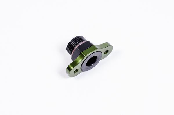 Radium Engineering Fpr Adapter, 8An Orb, 11Mm Bore, 32Mm Spacing, M5 - 20-0303