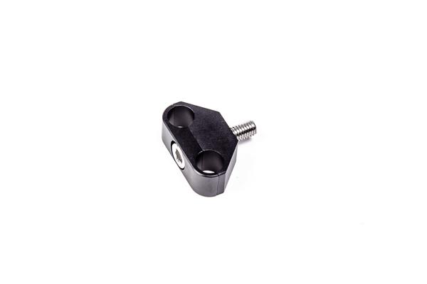 Radium Engineering Hose Separator Clamp, 2 Way - 20-0417
