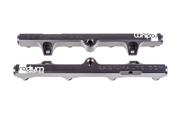 Radium Engineering Fuel Rail Kit, Ford Coyote (2011-2018 Mustang) - 20-0433