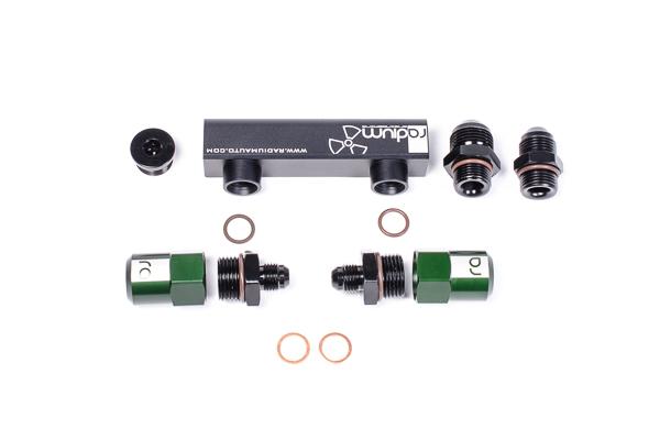 Radium Engineering Manifold, 4-Port Bosch Pumps, Reuses Check Valves - 20-0463