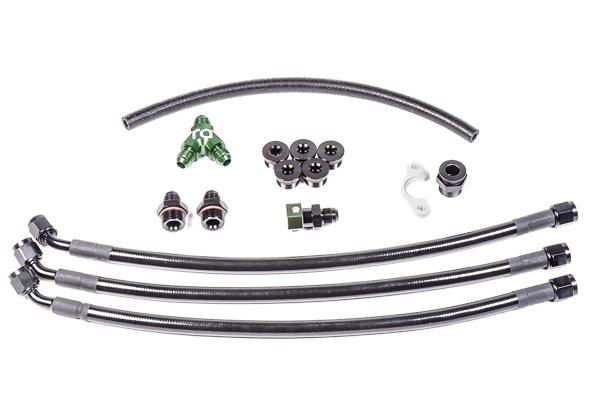 Radium Engineering Fuel Rail Plumbing Kit, Nissan Vq35De (2003-2008 G35,2003-2009 350Z) - 20-0468