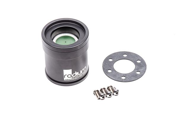 Radium Engineering Dry Break, 1.5In, Female, Direct Mount, Vented - 20-0495-V