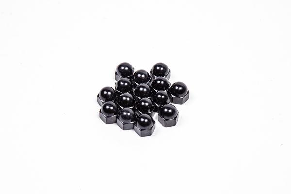 Radium Engineering Acorn Nuts, 10-32, Anodized Aluminum, 15Pk - 20-0506