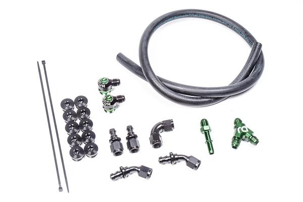 Radium Engineering Fuel Rail Plumbing Kit, Gm Lsa/Ls9 - 20-0545