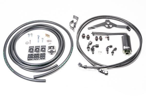 Radium Engineering Fuel Hanger Plumbing Kit 08-21 Subaru Stainless - 20-0629-03