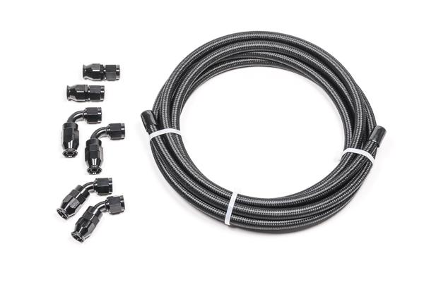Radium Engineering 6An Universal Diy Ptfe Hose Kit Black - 20-0638