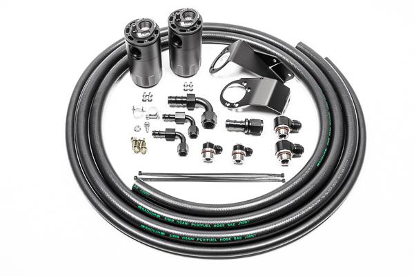 Radium Engineering Dual Catch Can Kit Nissan S13 Fluid Lock - 20-0727-FL