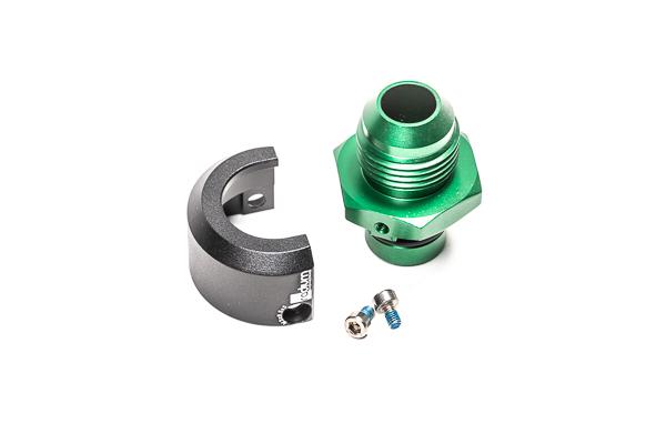 Radium Engineering V2 Quick Connect 15Mm Male To 10An Male Straight - 20-0858
