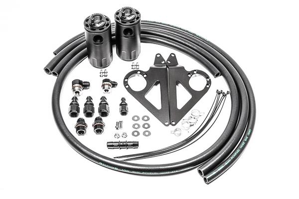 Radium Engineering Dual Catch Can Kit Fr-S/Brz/GT86 Fluid Lock - 20-0903-FL