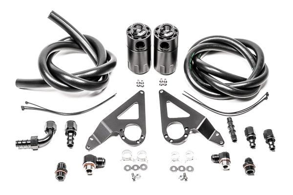 Radium Engineering Dual Catch Can Kit 2022+ Brz/Gr86 Fluid Lock - 20-0913-FL