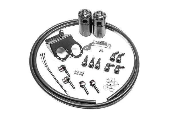 Radium Engineering Dual Catch Can Kit Ccv 14-19 Corvette Lt1 Fluid Lock - 20-0986-FL