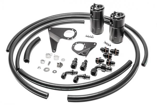 Radium Engineering Dual Catch Can Kit Evo X Fluid Lock - 20-1107-FL