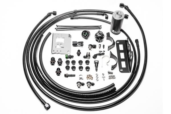 Radium Engineering Fuel Hanger Plumbing Kit Cadillac CTS-V Stainless - 20-1325-03