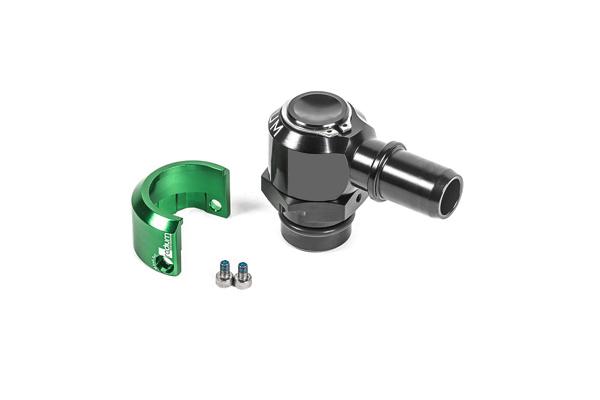 Radium Engineering V2 Quick Connect 19Mm Male To 16Mm Sae Male 90Deg - 20-1748