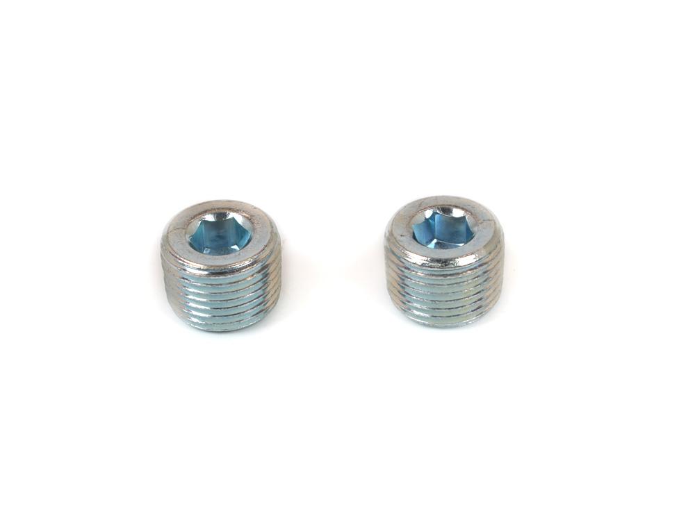 Canton Racing 1/2 Inch NPT Steel Plug Kit 2 Plugs Per Package - 20-885