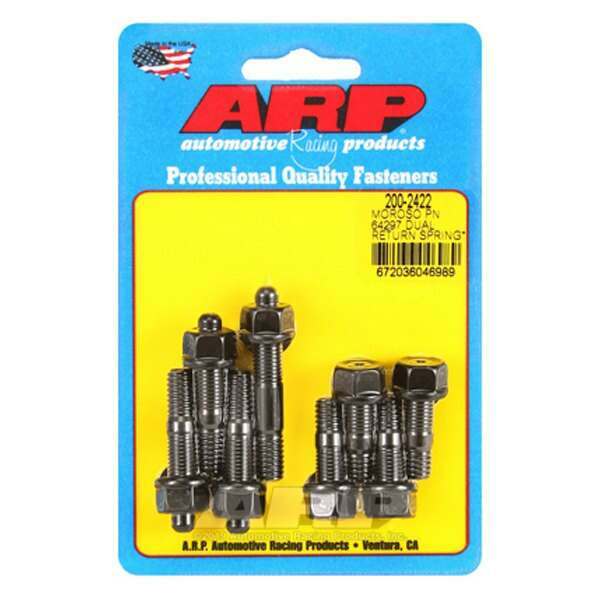 ARP Moroso 64927 dual return spring w/2" spacer plate carb stud kit - 200-2422