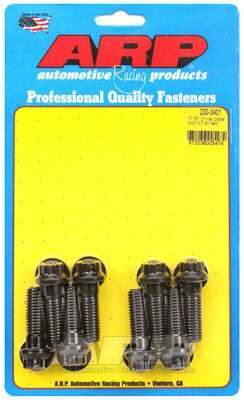 ARP Wilwood drive plate bolt, 7/16, drilled 12 pt, 8pcs - 200-3401
