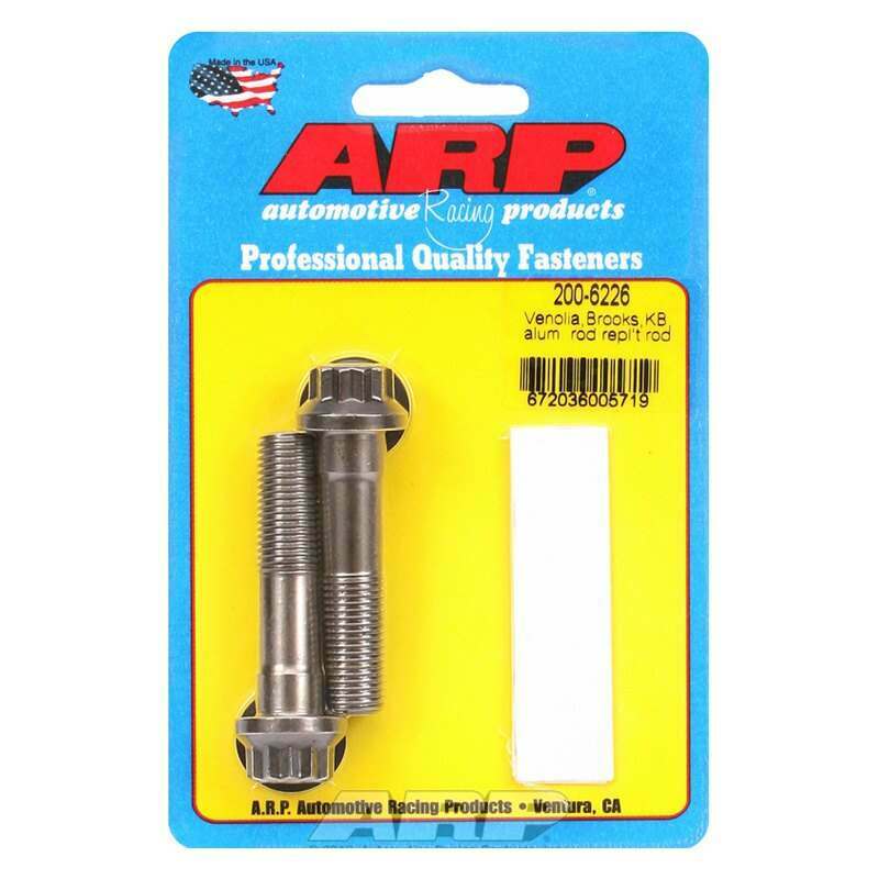ARP Venolia Brooks KB & Aftermaket repl't ARP2000 rod bolt kit - 200-6226