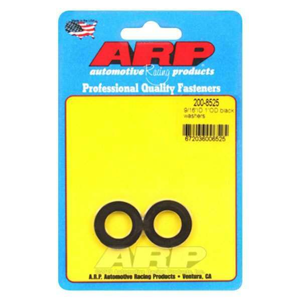 ARP 9/16ID 1.00 OD black washers - 200-8525